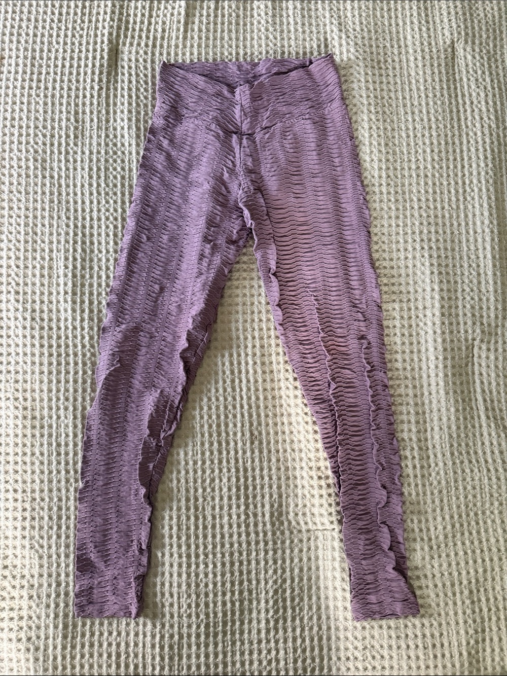 Booty by Brabants Textured Lilac Leggings